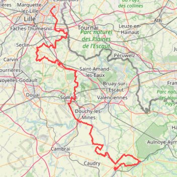 Itinéraire PRE 2023.kml_PRE 2023, distance, dénivelé, altitude, carte, profil, trace GPS
