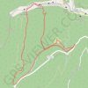 Itinéraire Brèche de Chalimont (38), distance, dénivelé, altitude, carte, profil, trace GPS