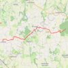 Itinéraire Lourmais_Forêt_deCartier_15.5KM, distance, dénivelé, altitude, carte, profil, trace GPS