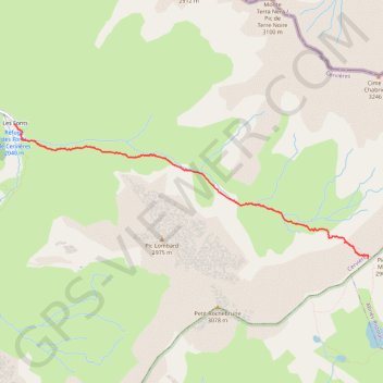 Itinéraire MALRIF DESÇENTE, distance, dénivelé, altitude, carte, profil, trace GPS