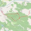 Itinéraire Yzeron - Châteauvieux, distance, dénivelé, altitude, carte, profil, trace GPS