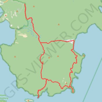 Itinéraire Wilsons Promontory Southern Circuit, distance, dénivelé, altitude, carte, profil, trace GPS