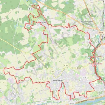 Itinéraire NewTrack, distance, dénivelé, altitude, carte, profil, trace GPS