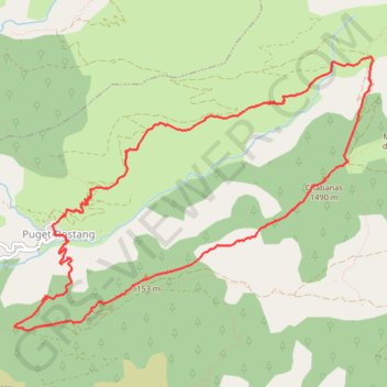 Itinéraire Circuit de Mairola, distance, dénivelé, altitude, carte, profil, trace GPS