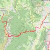 Itinéraire Le Moucherotte par la face Est (depuis Seyssins le Prisme), distance, dénivelé, altitude, carte, profil, trace GPS