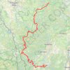 Itinéraire Grande Traversée de l'Ardèche, distance, dénivelé, altitude, carte, profil, trace GPS