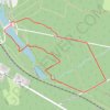 Itinéraire Les étangs des Moines - Fourmies, distance, dénivelé, altitude, carte, profil, trace GPS