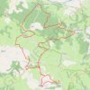 Itinéraire Les Bourruts - Thégra, distance, dénivelé, altitude, carte, profil, trace GPS
