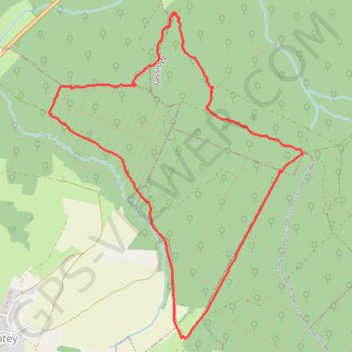 Itinéraire Croix Boyon, distance, dénivelé, altitude, carte, profil, trace GPS