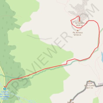 Itinéraire Le Lurien, distance, dénivelé, altitude, carte, profil, trace GPS