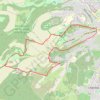 Itinéraire Les hauteurs de DIJON par la combe Saint Joseph, distance, dénivelé, altitude, carte, profil, trace GPS