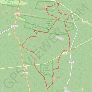Itinéraire De Marlotte à Maintenon, distance, dénivelé, altitude, carte, profil, trace GPS