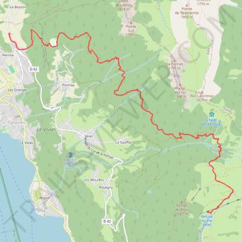 Itinéraire Etape 5, distance, dénivelé, altitude, carte, profil, trace GPS