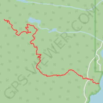Itinéraire Sentier du Crique, distance, dénivelé, altitude, carte, profil, trace GPS