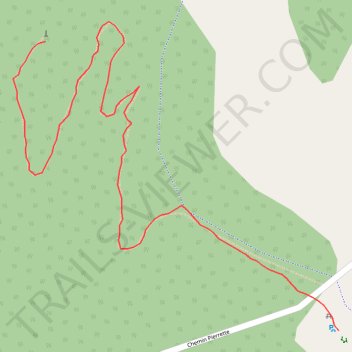 Itinéraire Traces enregistrées avec OSMTracker pour Android™, distance, dénivelé, altitude, carte, profil, trace GPS