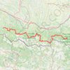 Itinéraire Trace des Pyrénées 2022, distance, dénivelé, altitude, carte, profil, trace GPS