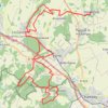 Itinéraire Dieudonné - Méru - Esches, distance, dénivelé, altitude, carte, profil, trace GPS