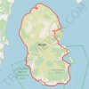 Itinéraire Arran Coastal Way, distance, dénivelé, altitude, carte, profil, trace GPS