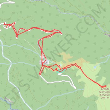 Itinéraire Arvillard, distance, dénivelé, altitude, carte, profil, trace GPS