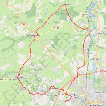 Itinéraire Circuit Lu26, distance, dénivelé, altitude, carte, profil, trace GPS
