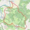 Itinéraire De Meyronne à Mayrinhac-le-Francal, distance, dénivelé, altitude, carte, profil, trace GPS