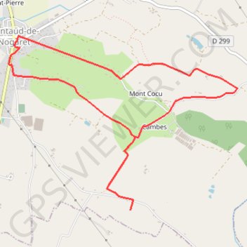 Itinéraire Gontaud-de-Nogaret, la balade du Moulin de Gibra - Pays Val de Garonne - Gascogne, distance, dénivelé, altitude, carte, profil, trace GPS