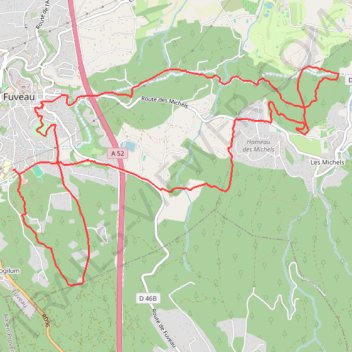 Itinéraire Fuvelaine 2026 - Grand parcours, distance, dénivelé, altitude, carte, profil, trace GPS