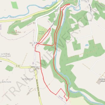 Itinéraire Rando La Petite Lande, distance, dénivelé, altitude, carte, profil, trace GPS