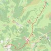 Itinéraire De Lavigerie à Mandailles, distance, dénivelé, altitude, carte, profil, trace GPS