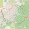 Itinéraire Monte d'Oro et les Cascades des Anglais, distance, dénivelé, altitude, carte, profil, trace GPS