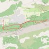 Itinéraire Plan d'Aups 3 grottes, distance, dénivelé, altitude, carte, profil, trace GPS