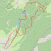 Itinéraire Le Habert de Chamechaude depuis le Sappey, distance, dénivelé, altitude, carte, profil, trace GPS