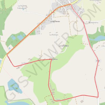 Itinéraire circuit qutre routes d'iffindic, distance, dénivelé, altitude, carte, profil, trace GPS