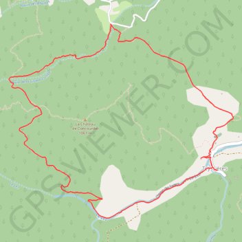 Itinéraire Vieux Teyssières, distance, dénivelé, altitude, carte, profil, trace GPS