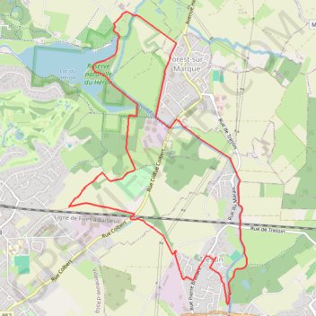 Itinéraire La Gariguette - Tressin, distance, dénivelé, altitude, carte, profil, trace GPS