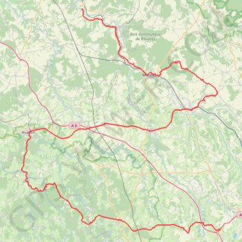 Itinéraire Etape 5 / La Maison de Beaume - Pacy sur Armançon L'instant Présent, distance, dénivelé, altitude, carte, profil, trace GPS