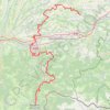 Itinéraire Aurignac - Bagnères-de-Luchon, distance, dénivelé, altitude, carte, profil, trace GPS