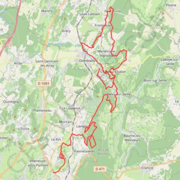 Itinéraire Raid Jura, distance, dénivelé, altitude, carte, profil, trace GPS