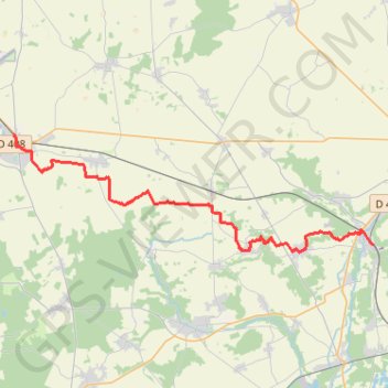 Itinéraire De Nangis à Longueville, distance, dénivelé, altitude, carte, profil, trace GPS