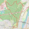 Itinéraire De la Fête des Loges à la Grande Terrasse de Saint-Germain en Laye (78 - Yvelines), distance, dénivelé, altitude, carte, profil, trace GPS