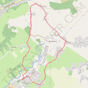 Itinéraire 0 - pedestre_5_km_2026-17446985-1787934134-871, distance, dénivelé, altitude, carte, profil, trace GPS