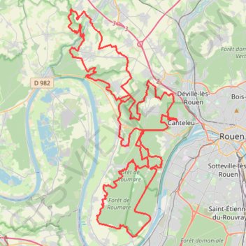 Itinéraire Oxybike 2010 - 100 km - 4477 - UtagawaVTT.com, distance, dénivelé, altitude, carte, profil, trace GPS