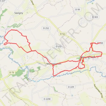 Itinéraire 18km, distance, dénivelé, altitude, carte, profil, trace GPS