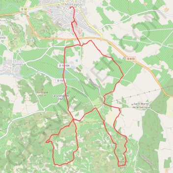 Itinéraire 2023-04-21 15:22:22, distance, dénivelé, altitude, carte, profil, trace GPS