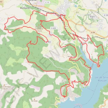 Itinéraire Terr' Des Alpes, distance, dénivelé, altitude, carte, profil, trace GPS