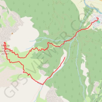 Itinéraire Têtes de sainte marguerite, distance, dénivelé, altitude, carte, profil, trace GPS