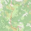 Itinéraire cevennes ane 3 - 2021, distance, dénivelé, altitude, carte, profil, trace GPS