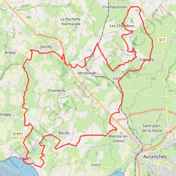 Itinéraire VTT 52KM, distance, dénivelé, altitude, carte, profil, trace GPS