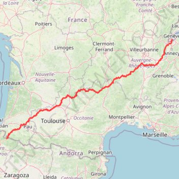 Itinéraire GR65 Chemin de St Jacques de Compostelle (2020), distance, dénivelé, altitude, carte, profil, trace GPS