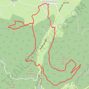 Itinéraire [object Object], distance, dénivelé, altitude, carte, profil, trace GPS